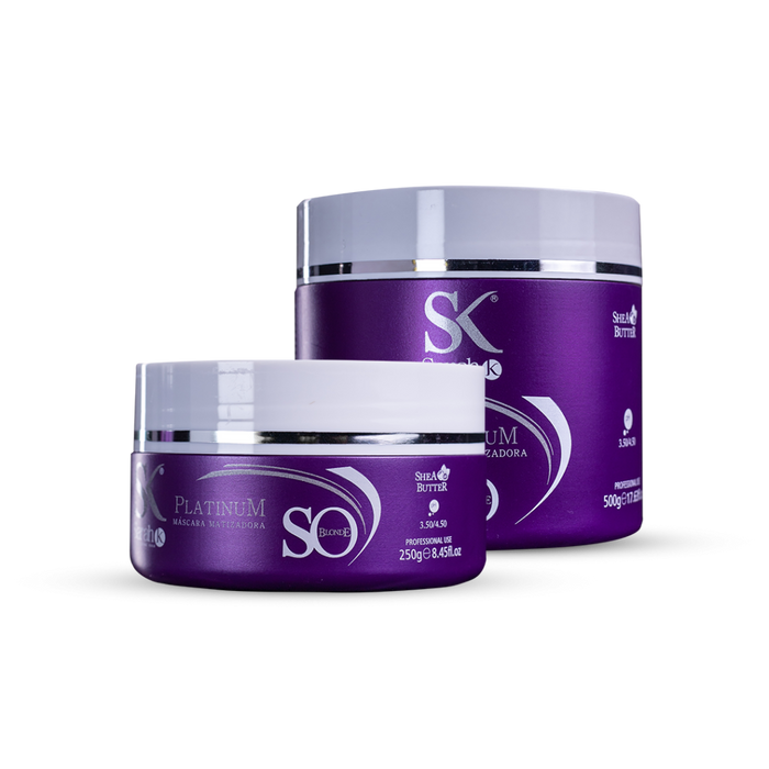 So Blonde - Platinum Violet Mask